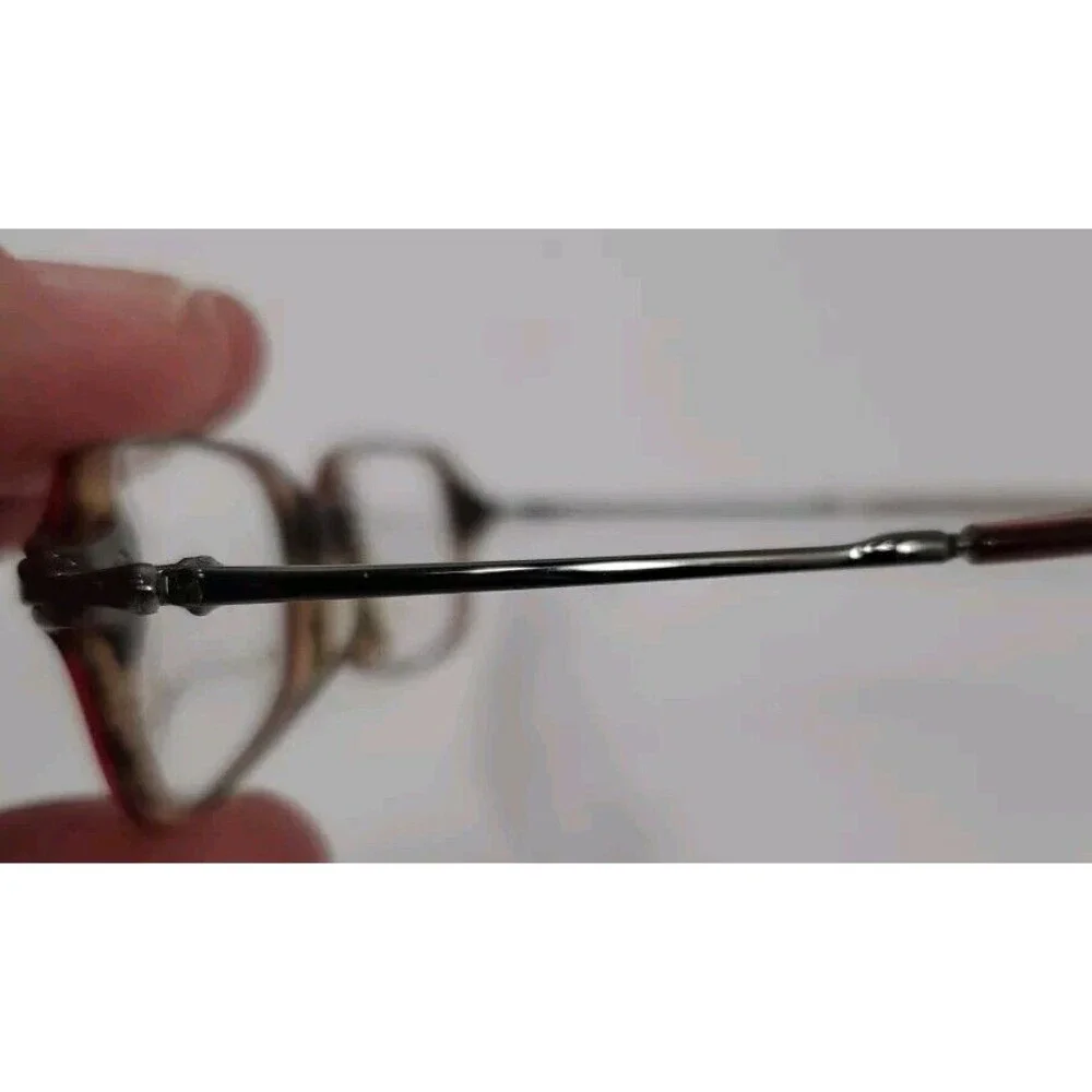 New Max Studio By Eye Q  MX100 EYEGLASSES FRAMES WINE and  TAUPE  47 16 140 Rect